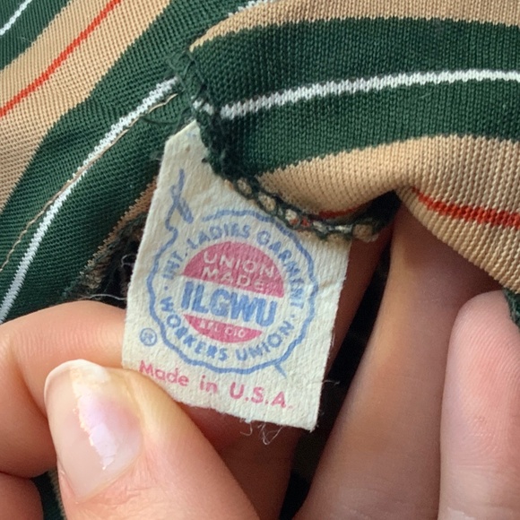 ILGWU Striped shirt - Picture 4 of 6